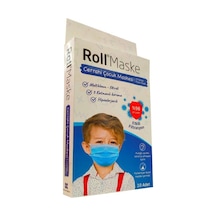 Roll Erkek Cerrahi Çocuk Maskesi 1 Kutu 10'lu