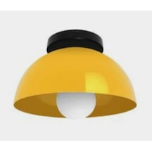 Mylights Modern Spor Plofonyer Tavan Avize Sarı 30 Cm
