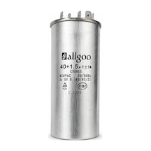 Allgoo 40+1,5 Μf 450v Klima Kapasitörü Gri