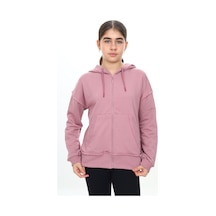 Toontoy Kız Çocuk Kapüşonlu Hırka Mavi