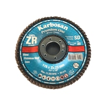 Karbosan Premium Sd Flap 115 X 22 Zr 40 Kum Zımpara 10 Adet