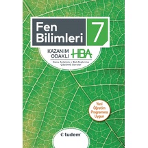 7.Sınıf Fen Bilimleri HBA -  Tudem Yayınları