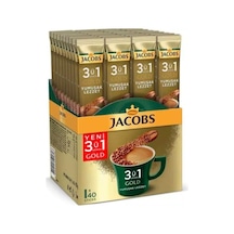 Jacobs 3'ü 1 Arada Gold Yumuşak İçim Karışım Kahve 40 x 18 G