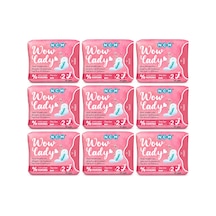 Wow Lady Hijyenik Gündüz Ped Set 9paket