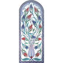 Armada Çini 80x200 Cm Ed 640 Lalezar El Dekoru Çini Pano