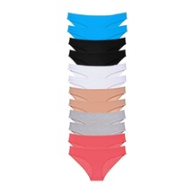 12 Adet Eko Set Likralı Kadın Slip Külot Çok Renkli 6 Beden: Xl Standart