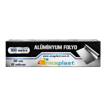 Niceplast Alüminyum Folyo 100 Metre 30cm 10 Mikron