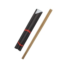 HS-SPCATE24 BambuChop Karbonize 24 CM 100 Adet Ahşap