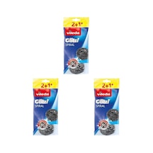 Glitzi Inox Çelik 3'lü Paket 3lü Paket Belirtilmemiş