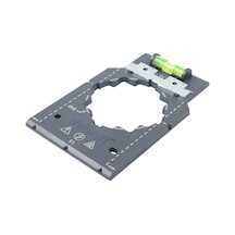 Wolfcraft İşaretleme Ve Hizalama Şablonu I 5975000 I Alçıpanda Priz Ve Anahtar Parçalarının Hızlı Ve Hatasız Kurulumu İçin