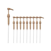 Metabagua 10 Adet Kahve Süt Çay Dağıtıcı Şurup Pompası Altın Sıvı Dağıtıcı Şurubu 8 Ml Meyve Suyu Şişesi Dağıtıcı Pompası I0vnn0 Renkli