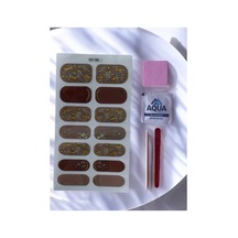 Jelüx Palette Pastel Renkli Yapışkan Tam Kaplama Jel Tırnak Seti Bakım Kiti İle 5 Boy 14 Adet 59682953
