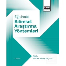 Eğitimde Bilimsel Araştırma Yöntemleri / Kolektif