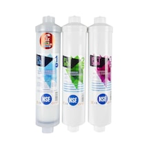 Aqua Bella Nsf Onaylı Su Arıtma Filtresi Çift Karbonlu Kapalı Kasa Su Arıtma Filtresi