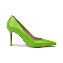 Deery Kadın Yeşil Stiletto Topuklu Ayakkabı - P4539zyslm01 Yeşil