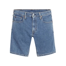 Levi's 412 Slim Fit Likrakı Esnek Kumaş Erkek Şort Mavi