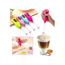 Pilli Süt Köpürtücü Ve Yumurta Çırpıcı Çok Renkli Pilli Süt Köpürtücü Ve Yumurta Çırpıcı Çok Renkli