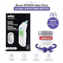 Braun 6515 Ateş Ölçer + 250gr Sudocrem Hediyeli