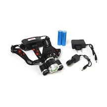 Fbi Br-5000 T6 Kafa Feneri 5000 Lumens F.B.ı Siyah
