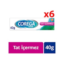 Tat Içermez Protez Yapıştırıcı Krem 40gr - 6 Adet