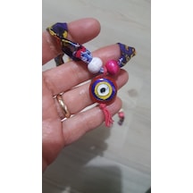 Boncuklu Otantik Kolye Çok REnkli