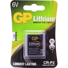 Gp Crp2 6 Volt Lityum Fotoğraf Makinesi Pili Şarj Edilemez