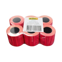 Ekstrafix Fiyat Etiketi 12x21 Florasan Pembe Çok Renkli