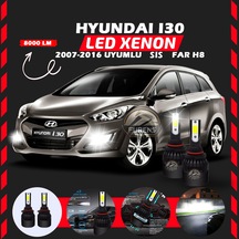 Hyundai İ30 2007-2016 Sis Farı Uyumlu Şimşek Etkili Led Xenon Light Seriess H8