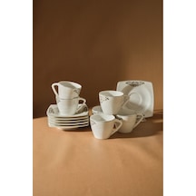 Karaca  Nazende 6 Kişilik Kahve Fincanı Takımı 80 ml