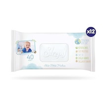 Sleepy Bio Natural Islak Bebek Havlusu 12 X 40'Lı 480 Yaprak