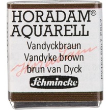 Schmincke Horadam Aquarell Artist Sulu Boya Vandyke Broyarım Tablet