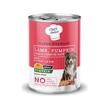 Yetişkin Köpekler İçin, Tahılsız, Hipoalerjenik, Kuzu Etli, Balkabaklı, Bezelyeli Ve Havuçlu Ezme, 400 G X 12 Adet