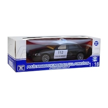 Uzaktan Kumandalı Pilli Polis Aracı - Tc-125p Siyah