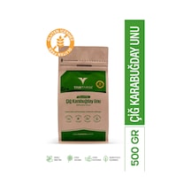 Tam Tarım Glutensiz Çiğ Karabuğday Unu 500 G