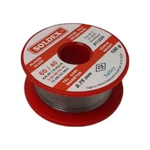 60/40 Lehim Teli 100 Gr 0,75 Mm Sn:60 / Pb:40