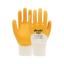 Beybi Elk1 (Kn1) Nitril Kaplama Iş Eldiveni No:10 144 / 288 Çift