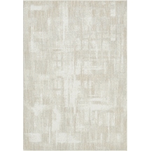 Seyran Petra 1085 Krem - Krem Düz Halı 5 Mm Polyester Jüt Taban Dokuma Halı 2200 Gr/m²