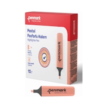 Penmark Fosforlu Kalem Pastel Yavruağzı Hs-505 09 Çok Renkli