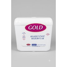 Gold Klozet Üstü Plastik Rezervuar Takım Halindedir 6 Litre Beyaz