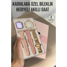 Akıllı - 123 - Saat Adımsayar, Nabız Takibi Ve Gps Destekli - Kmrsfres - Kadınlara Özel