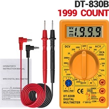 Multimetre Dijital-lcd Dijital Multimetre Dt830b Ac/dc Mini Voltmetre Ampermetre Ohm Test Cihazı 750/1000 V Multimetre Dijital El Multimetre Ölçer