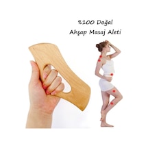 Masaj Aleti % 100 Doğal Ahşap El Yapımı Selülit Masajı Ve Tüm Vücut Için Uyumlu Karışık