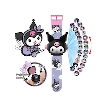 Çocuk Kuromi My Melody Cinnamorall Figürlü Dijital Kol Saati