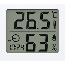 Pazly Bebek Odası İçin Dijital Termo-higrometre -20 C 60 C Hassas Ölçüm