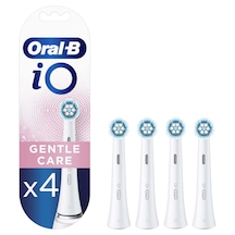 Oral-B iO Gentle Care Diş Fırçası Yedek Başlığı Beyaz 4'lü