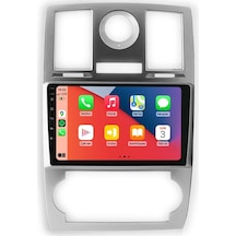 Lovion Qled Ekran Qds6661 Chrysler 300 C 2005 2010 4+64gb Android Qdsplay Multimedya Teyp 9"