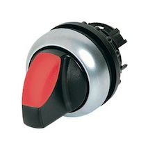 Eaton M22-wrlk3-r Buton Aksesuarı: Işıklı Mandal Buton Kafası, Kalıcı, 3 Konumlu, Kırmızı