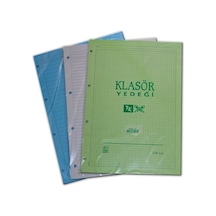 Kolej Yedek A4 40'Lı Çizgili Yeşil 80 Gr.