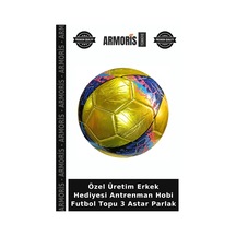 Özel Üretim Erkek Hediyesi Antrenman Hobi Futbol Topu 3 Astar Parlak Çok Renkli