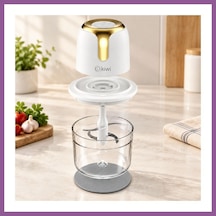 Bezos Usb Type-c Şarjlı Mini Blender 3 Bıçak 1.2l Rengaren